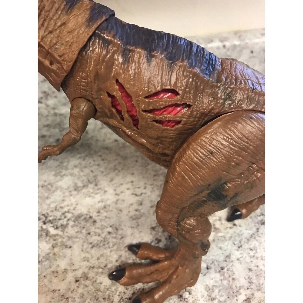 Jurassic World Dominion Extreme Damage T Rex Dinosaur Action Figure Toy - Picture 4 of 12
